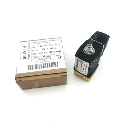 00122579 Katup elektromagnetik G1 1/4 2/2 Biasanya tertutup 32 Lubang Aliran FKM (Fluor Rubber) Disegel DC24V 8W 1-16bar