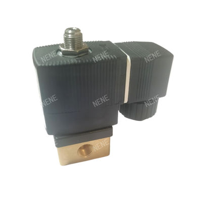 G1/4 Burkert Solenoid Valve 00125302 6013 Tipe Direct Acting Inch 2/2 Normal tertutup 3.0 Flow Hole FKM Disegel Brass Valve Body 24VAC 8W 0~10bar