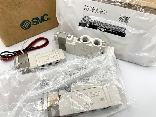 SMC Solenoid Valves 5-Port Valve SY5120-5LZD-01 SY5120-6LZD-C8 SY5120Series