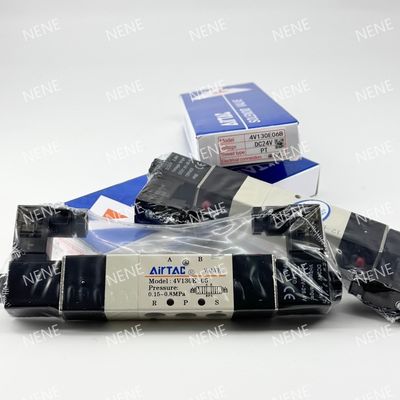 AIRTAC 4V230C-06 Aluminium Alloy Body Material Electromagnetic Valve 24VDC 220V Untuk Aplikasi Tekanan Tinggi