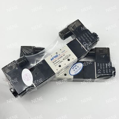 Solenoid Valve 4V330C-08 AIRTAC Untuk Udara 0,15 hingga 0,8 MPa 21 hingga 114 Psi Udara Cairan