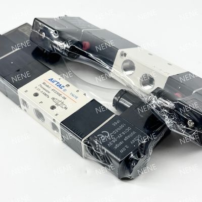 4V330C-10 Aluminium Alloy AIRTAC Solenoid Valve Untuk Mesin dan Peralatan Pneumatik