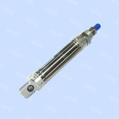 Asco G435AGSN80A00 Standar ISO 6432 Silinder Pneumatik Piston Silinder Pneumatik Bulat