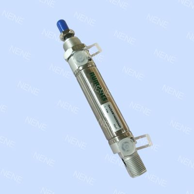 Asco G435AGSN80A00 Standar ISO 6432 Silinder Pneumatik Piston Silinder Pneumatik Bulat