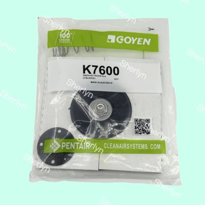 GOYEN 3 inci K7600 K7601 CA76T CA76MM Pulse Valve Rubber Diaphragm Repair Kt