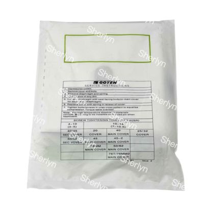 Membran Nitril GOYEN K5004 M1638A Untuk Goyen 2'' CA50T 2.5'' CA62T