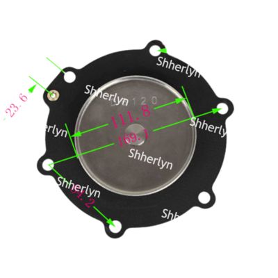 Mecair DB120 Diaphragm Repair Kit 3-inci VEM220/VNP220 3-inci katup pulsa elektromagnetik