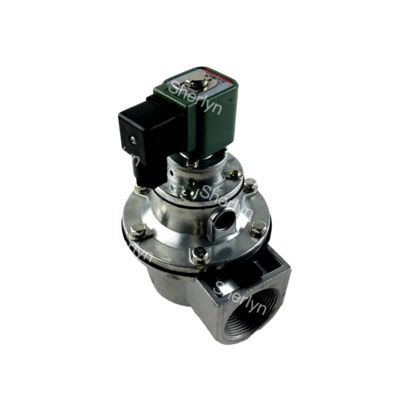 Katup Jet Denyut Kantong Debu Sudut Kanan BFEC DMF-Z-40S Baja Tahan Karat 1.5'' 24VDC 220VAC