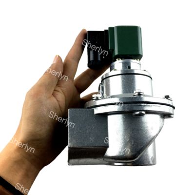 Katup Jet Denyut Kantong Debu Sudut Kanan BFEC DMF-Z-40S Baja Tahan Karat 1.5'' 24VDC 220VAC