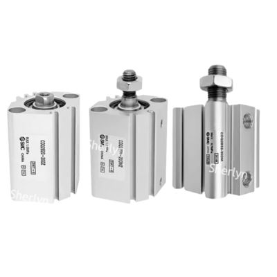 CQ2A12-50D SMC Compact Cylinder Standard Type Double Acting Single Rod CQ2 Seri 12 Ukuran lubang