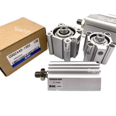 SMC CQ2 Series Compact Cylinder CQ2A12-15D Tipe Standar Double Acting Single Rod