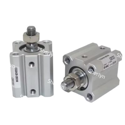 Silinder Kompak Batang Tunggal SMC CQ2A12-25D, Stroke 12x25mm Seri CQ2