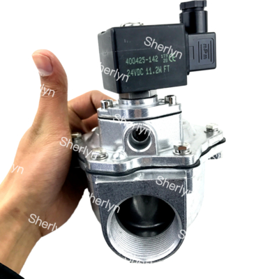ASCO 1.5-inci Sudut Kanan katup Pulsa Elektromagnetik SCG353A047 DN40 Bag Filter Valve C113827