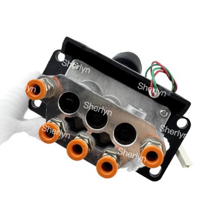 5CV-D 5 lubang katup kontrol manual dengan fungsi PTO untuk 5 lubang katup kontrol dump truck dan 5 lubang kombinasi kontrol