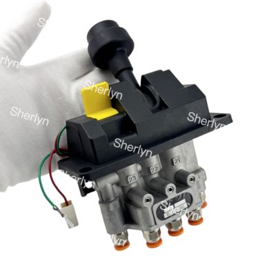 5CV-D 5 lubang katup kontrol manual dengan fungsi PTO untuk 5 lubang katup kontrol dump truck dan 5 lubang kombinasi kontrol