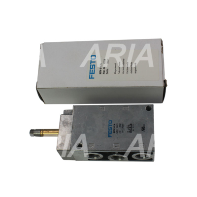 Festo MFH-5-1/4 6211 Solenoid Valve, 5/2 monostable mec spr, int pilot, 2-10 bar, 1300L/min, G 1/4
