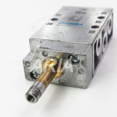 MFH-5-1/8 9982 Katup Solenoid 5/2, Pengembalian pegas 1.8-8 bar G 1/8, Koil dijual terpisah