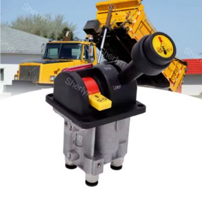 BKQF34-B 14750650H 4 Lubang Truk Sampah Pegangan Karet Katup M6 Terkunci Katup Kontrol Truk Sampah Hidrolik ﻿