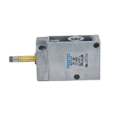 Katup Festo MFH-3-1/4 9964 Katup Mekanik, 3 Port, Tertutup, Elektrik, G 1/4, 0.15 hingga 0.8 Mpa