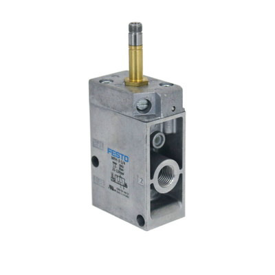 Katup Festo MFH-3-1/4 9964 Katup Mekanik, 3 Port, Tertutup, Elektrik, G 1/4, 0.15 hingga 0.8 Mpa