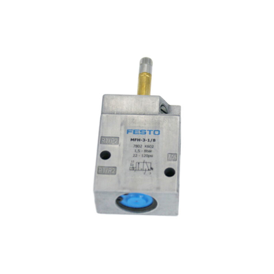 Festo MFH-3-1/8 7802 Katup, Tiger Klasik, 3/2 tertutup mech spr, G 1/8 wanita, 1.5-8 bar