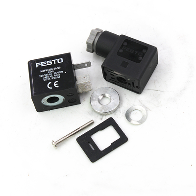 Kumparan solenoid MSFW-230-50/60 | Festo 4540 IP65, 230VAC, bilah untuk MSSD-F 3 pin