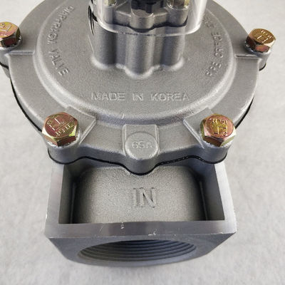 Integrated Korea JISI65 Double Diaphragm Pulse Valves 2.5 Inch Pulse Jet Valves