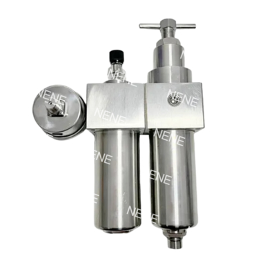 Klep Pengatur Suhu SFRL400-03 Baja tahan karat 316 Klep Pengatur Minyak Filter Filter Regulator Pneumatic