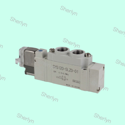 SMC Solenoid Valve SY Series SY5220-6LZD-C8 DC12V Satu sentuhan pipa
