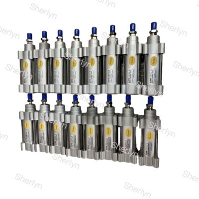 P1F Seri PARKER ISO15552 P1F-S032MC-0040-0000 Silinder Udara Berfungsi Ganda