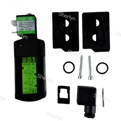 ASCO Electromagnetic Valve Seri 551 SCG551A001MS Single Coil