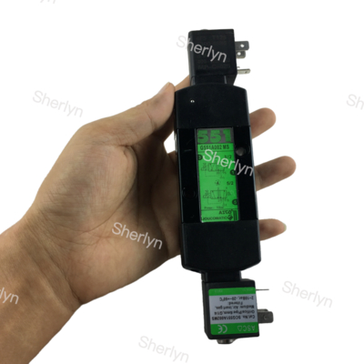 ASCO Dua Posisi Ventil Solenoid Lima Cara SCG551A018MS Double Coil