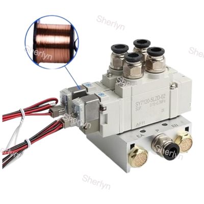 SY3120-6LZD-C4 SMC Solenoid Valve SY3000 Seri