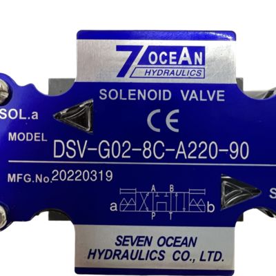 Katup Solenoid Pneumatik DC24V Tekanan Maksimum 35 MPa Laju Aliran Maksimum 110 L/menit untuk Aplikasi Tugas Berat dan Industri