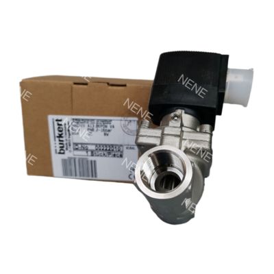 00222019/00222020/00222021 Katup Solenoid Burkert Badan Baja Tahan Karat G1 25.0 Segel EPDM Tipe 6281 DC24V AC24V AC220V