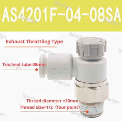 AS1201F-M3-06 Katup Throttle SMC AS1201F/2201F/3201F