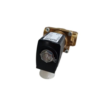 Burkert Solenoid Valve 00268550 6281 G1 1/4 2/2 Normally Closed 40.0 Flow Hole NBR Sealed Brass Valve Body AC24V 8W