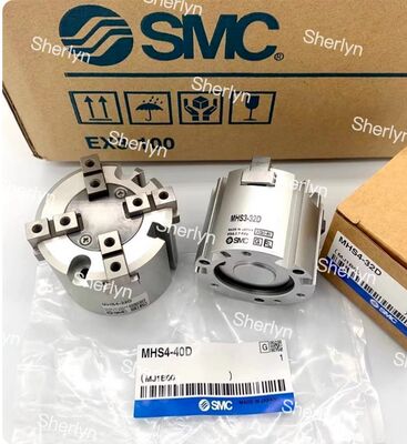 Double Acting MHS2-25D 25 Bore SMC Dua Jaw Clamping Cylinder