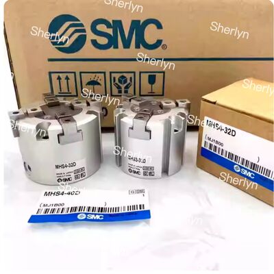 MHS2 Series Finger Claw Cylinder SMC Tipe Air Gripper/2-Finger Tipe MHS2-63D