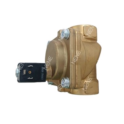 00221952 G1/2 2/2 Normally Closed 13.0 Flow Hole NBR Sealed Brass Valve Body Burkert Solenoid Valve DC24V 8W 0.2-16bar -10~+80 °C 6281 Type