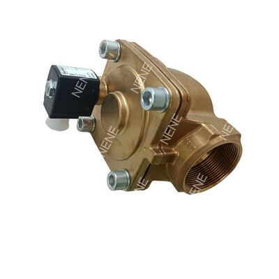 6281 Electric Solenoid Valve 00322510 BURKERT G3/8 AC220V 8W 0.2-16bar 2/2 Normally Closed 10.0 Flow Hole NBR Sealed Brass Valve Body