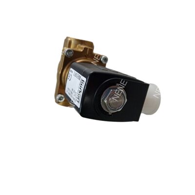 BURKERT Tipe 6281 Solenoid Valve 00270143 G1 1/4 2/2 NC Brass Body Manual Override 40.0 Aliran Orifisi NBR Seal AC220V 8W 0.2-16bar