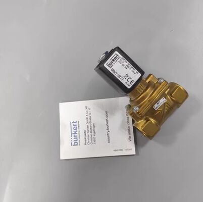 00221871 00221872 00221873 BURKERT G1/2 6281EV A 2/2 Biasanya tertutup 13.0 Lubang Aliran FKM Badan Katup Kuningan Disegel