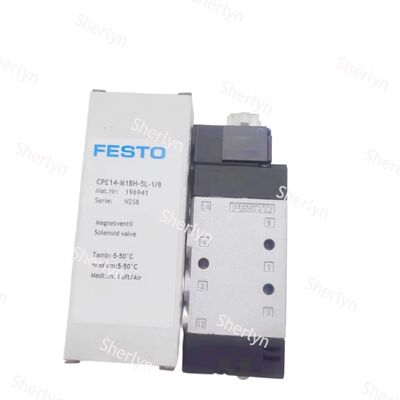 CPE18-M1H-3GL-QS-10 163157 QS-10 Seri CPE18 Festo Solenoid Valve