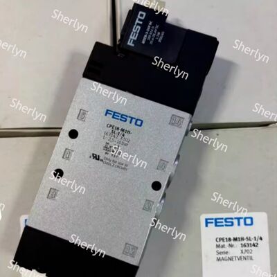 CPE18-M1H-3GL-QS-10 163157 QS-10 Seri CPE18 Festo Solenoid Valve