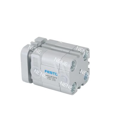 156845 Festo ADVUL-12-10-P-A Silinder Pneumatik Kompak Double Acting Dengan Peredam 12mm Bore 10mm Stroke