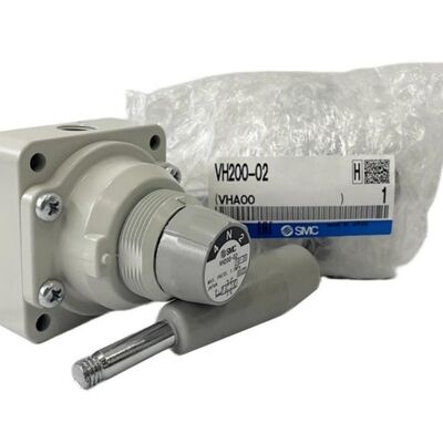 SMC Pneumatic Rotary Valve VH302-03 2-Posisi (3/8) Lubang Di Sisi VH302-02 2-Posisi (1/4) VH312-03 VH312-02