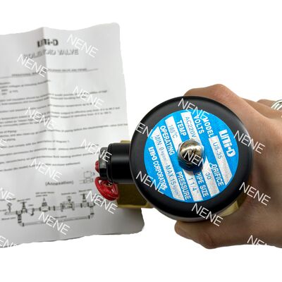 Katup Solenoid Pneumatik US-35 UNID NC Ukuran Pipa 1 1/4" Orifice 30 mm