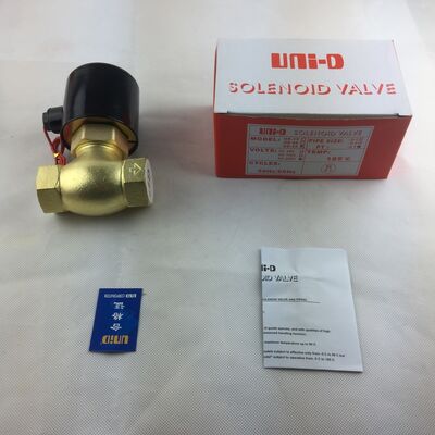 Katup Solenoid Tahan Suhu Tinggi 1 Inci, Katup Solenoid Uap Katup Uap US-25