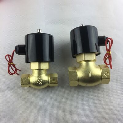 US-35 Tembaga tahan suhu tinggi uap Solenoid klep Kontrol Klep Listrik Klep Air 1,2-inci